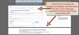 seomofo snippet optimization tool