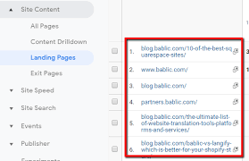 google analytics url