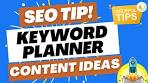 google keyword search tool seo