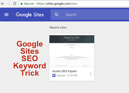 google site optimization