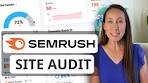 semrush site audit tool