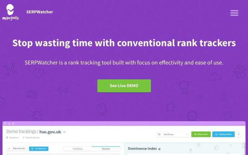 best serp keyword rank tracker