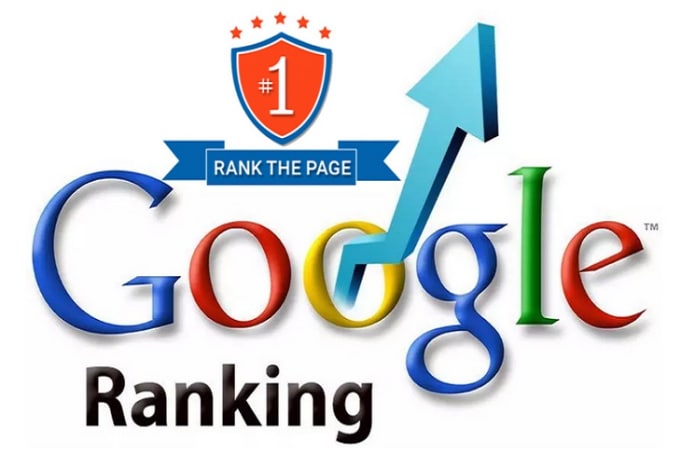 google first page ranking