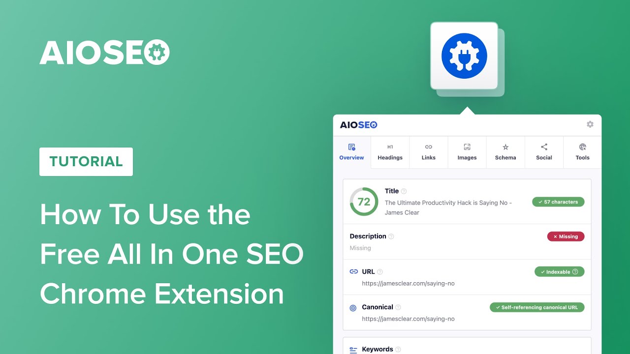 seo analysis chrome