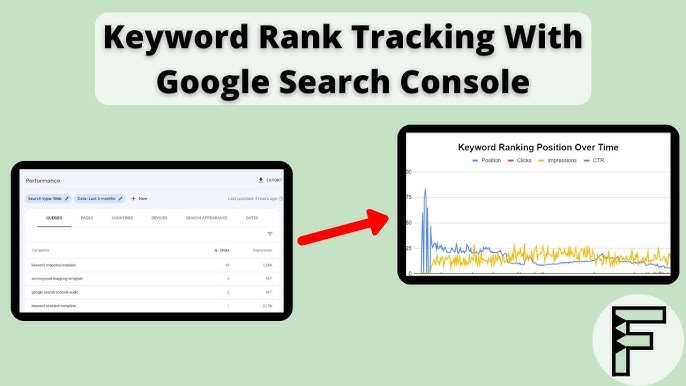 google search console keyword ranking