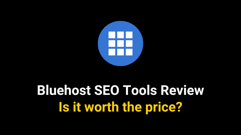 bluehost seo tools